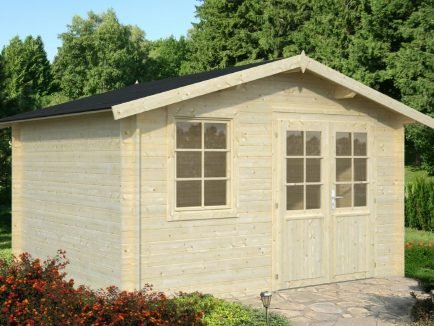 Klara (10.4 sqm) compact garden log cabin