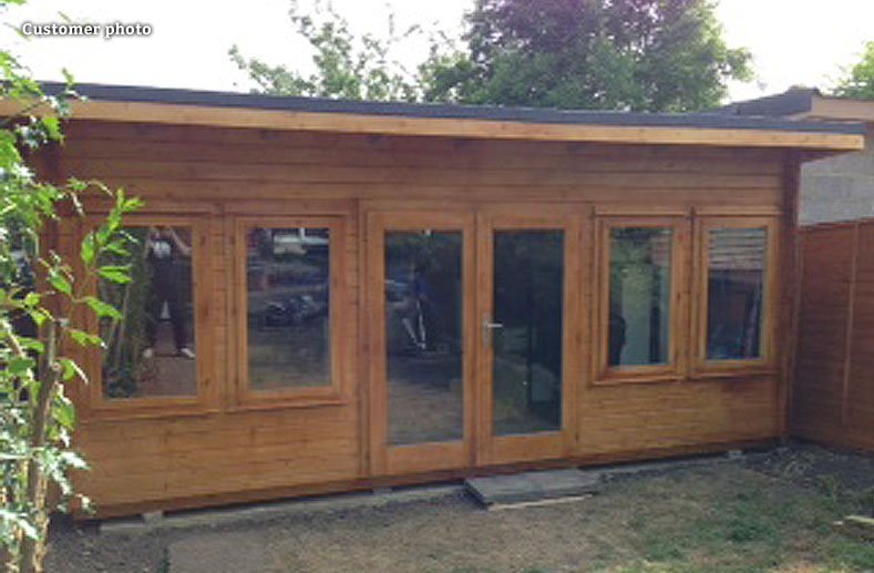 Lisa (19.4 sqm) spacious pent summer house